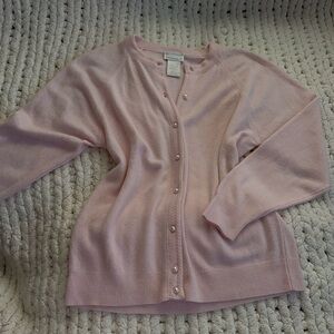 Designers Originals Light Pink Cardigan